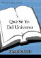 [Don't Know Much About 01] • Que Se Yo Del Universo